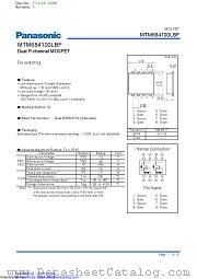 MTM68410 datasheet pdf Panasonic
