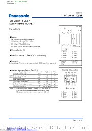 MTM68411 datasheet pdf Panasonic