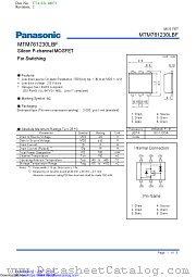 MTM76123 datasheet pdf Panasonic
