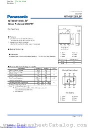 MTM86128 datasheet pdf Panasonic