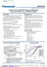 NN30310AA datasheet pdf Panasonic