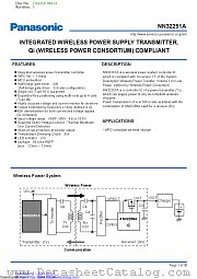 NN32251A datasheet pdf Panasonic