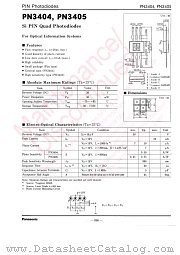 PNZ3404 datasheet pdf Panasonic