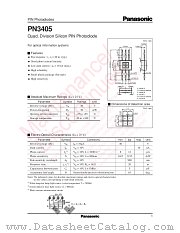 PNZ3405 datasheet pdf Panasonic