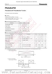 PNA4S47M datasheet pdf Panasonic