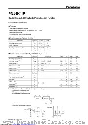 PNJ4K11F datasheet pdf Panasonic