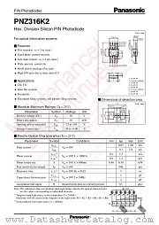 PNZ316K2 datasheet pdf Panasonic