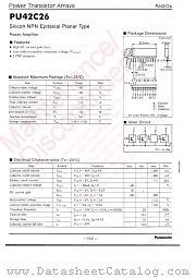 PU42C26 datasheet pdf Panasonic