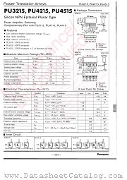 PUB4515 datasheet pdf Panasonic