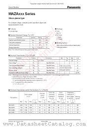 MAZA056 datasheet pdf Panasonic