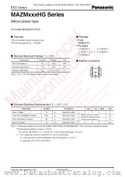 MAZM062HG datasheet pdf Panasonic