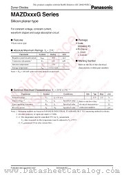 MAZD300G datasheet pdf Panasonic
