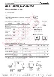 MA3J142DG datasheet pdf Panasonic