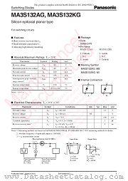 MA3S132KG datasheet pdf Panasonic