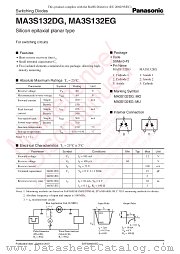 MA3S132EG datasheet pdf Panasonic