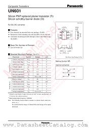 UNA0601 datasheet pdf Panasonic