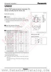 UNA0602 datasheet pdf Panasonic