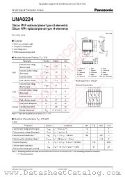 UNA0224 datasheet pdf Panasonic