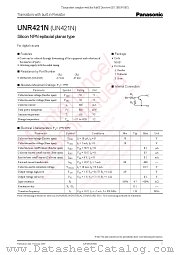 UNR421N datasheet pdf Panasonic
