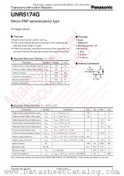 UNR5174G datasheet pdf Panasonic