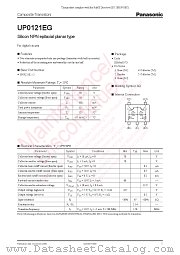 UP0121EG datasheet pdf Panasonic