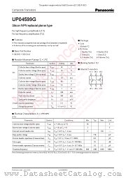 UP04599G datasheet pdf Panasonic