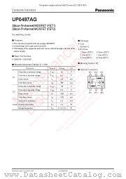 UP0497AG datasheet pdf Panasonic