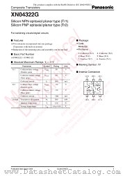 XN04322G datasheet pdf Panasonic