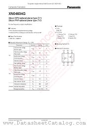 XN04604G datasheet pdf Panasonic