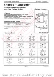 XN01201 datasheet pdf Panasonic