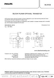 BLX91CB datasheet pdf Philips