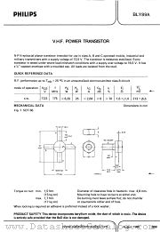 BLY89A datasheet pdf Philips