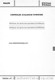 BTX37 datasheet pdf Philips