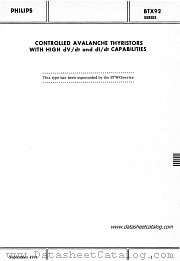 BTX92 datasheet pdf Philips