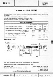 BYX13-1000R datasheet pdf Philips