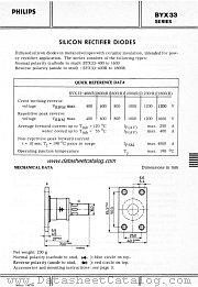 BYX33-800 datasheet pdf Philips