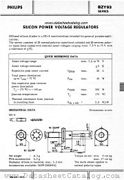 BZY93-C51 datasheet pdf Philips