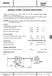 BZY95-C11 datasheet pdf Philips