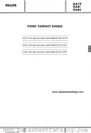 OA79 datasheet pdf Philips