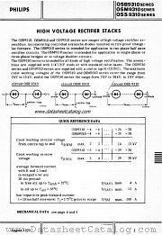 OSM9310-SERIES datasheet pdf Philips