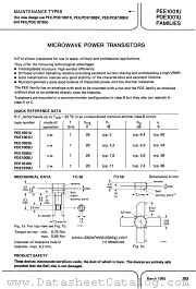 PDE1003U datasheet pdf Philips