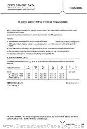 RXB12350Y datasheet pdf Philips