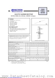 1S100 datasheet pdf Rectron Semiconductor