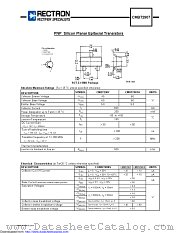 CMBT2907A datasheet pdf Rectron Semiconductor
