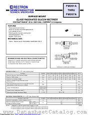 FM207A datasheet pdf Rectron Semiconductor