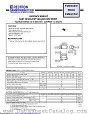 FM4933W datasheet pdf Rectron Semiconductor