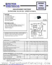 IHER801 datasheet pdf Rectron Semiconductor