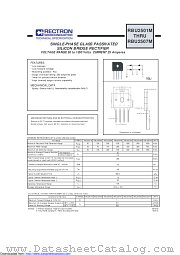 RBU2504M datasheet pdf Rectron Semiconductor