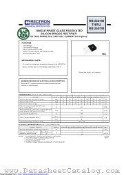 RBU606M datasheet pdf Rectron Semiconductor