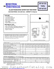 SF167CS datasheet pdf Rectron Semiconductor